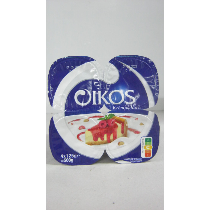 Oikos 4X125G Málnás Sajttorta Danone
