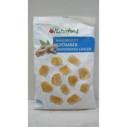 Kandírozott Gyömbér 100G Naturfood