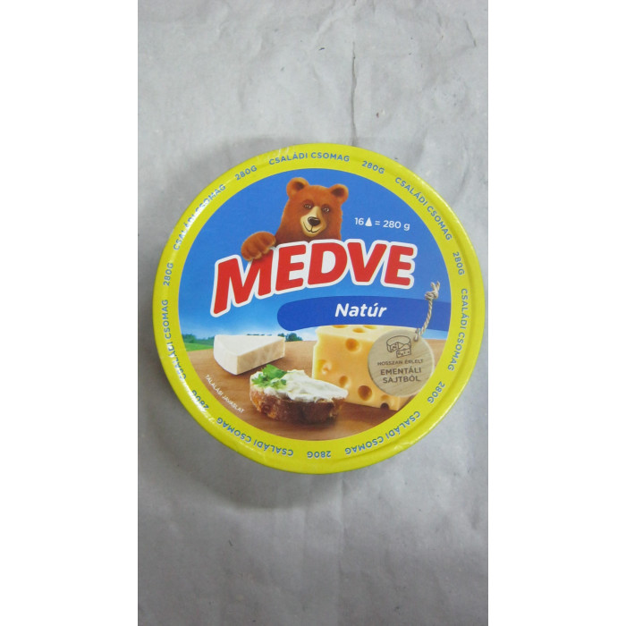 Medve Sajt 280G 16Szeletes Natúr