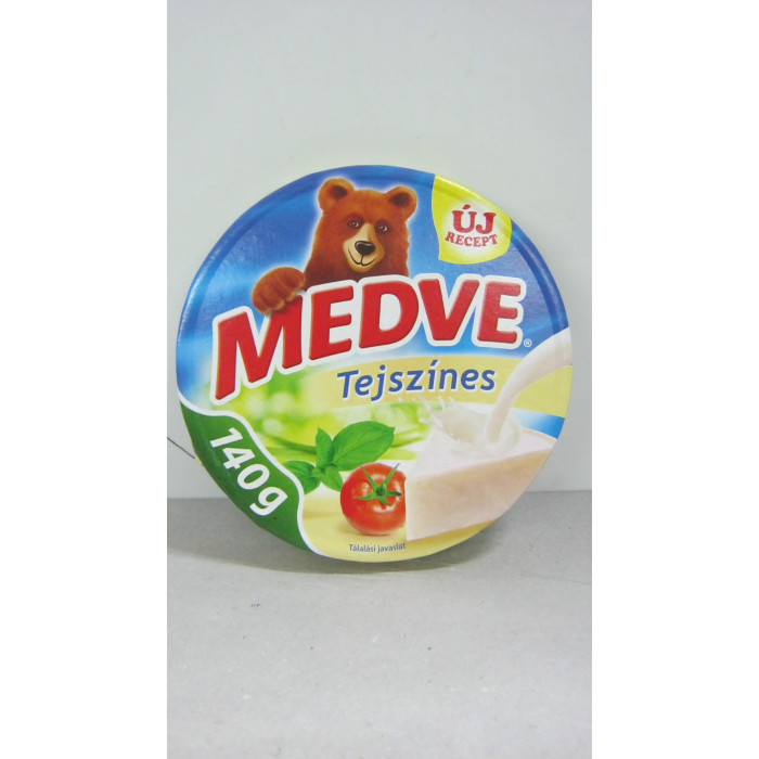 Medve Sajt 140G 8Szeletes Tejszínes