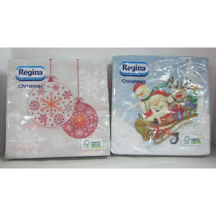 Szalvéta 33X33Cm 20Db 1L.christmas Regina