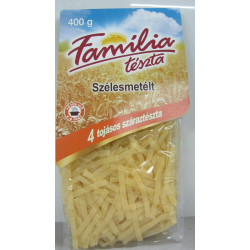 Szélesmetélt 400G 4T.família