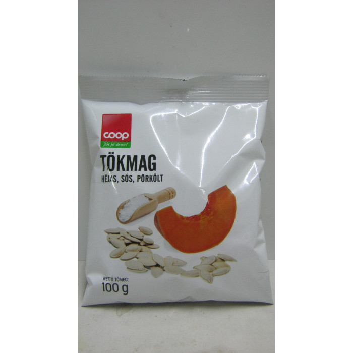 Tökmag 100G Sós Pörkölt Héjas Coop