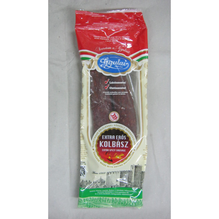 Kolbász Extra Csípős Páros 250G Gyula