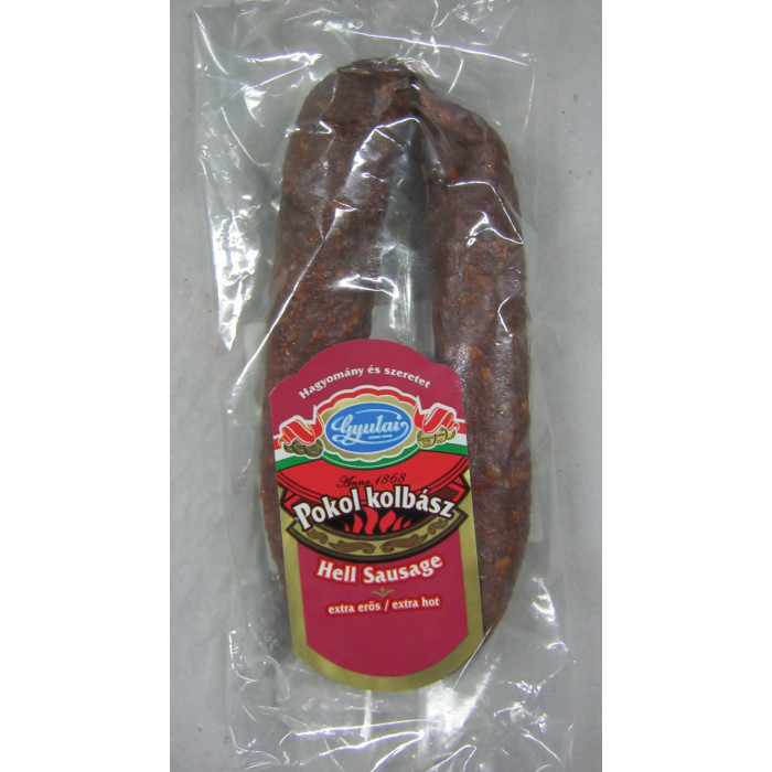Pokol Kolbász 250G Extra Erős Gyulai