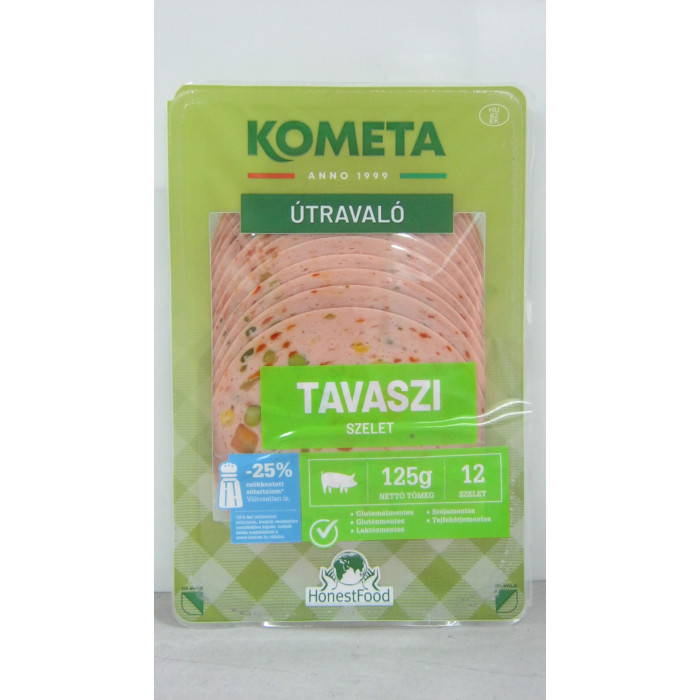 Tavaszi Felvágott Szelet 125G Kométa