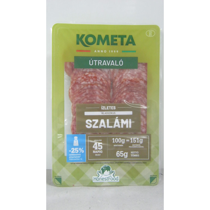 Szalámi 65G Klasszikus Kométa