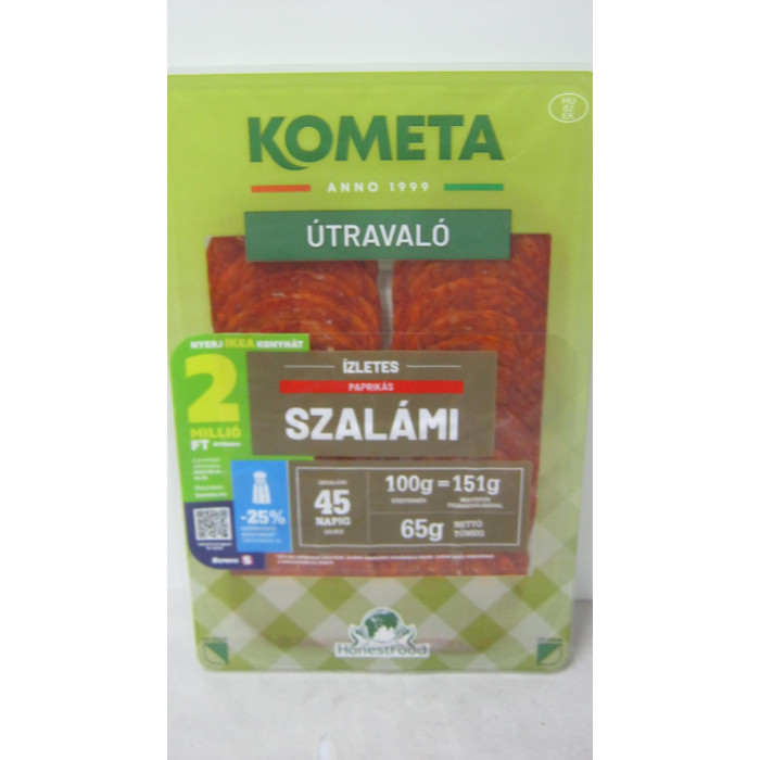 Szalámi Paprikás 65G Kométa