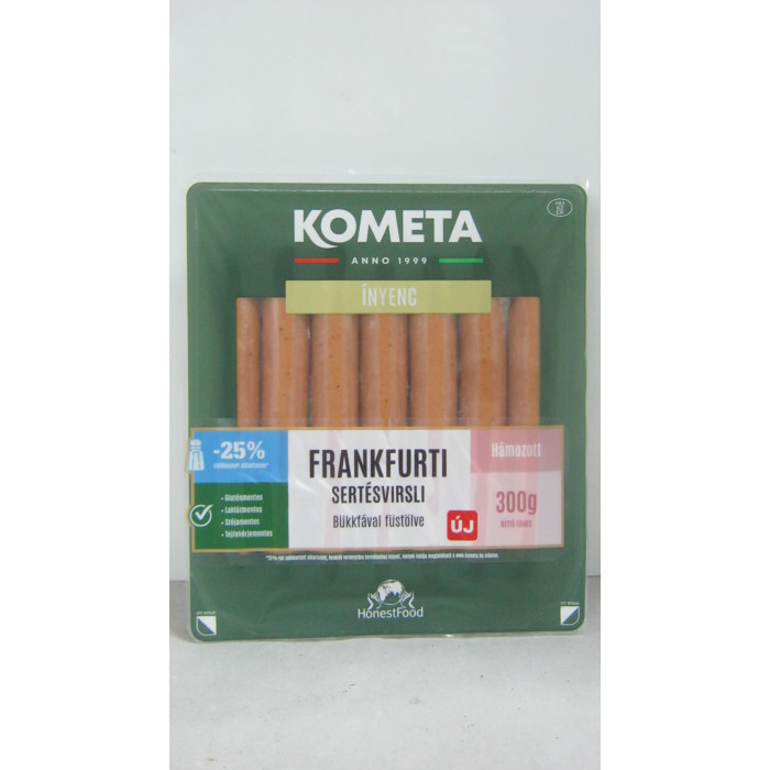 Virsli Frankfurti 300G Sertés Kométa
