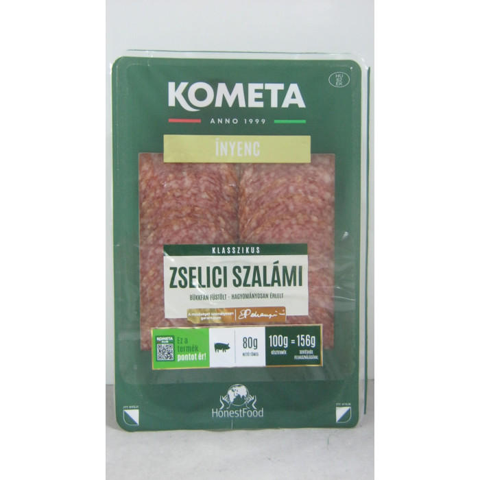 Szalámi 70G Zselic Kométa
