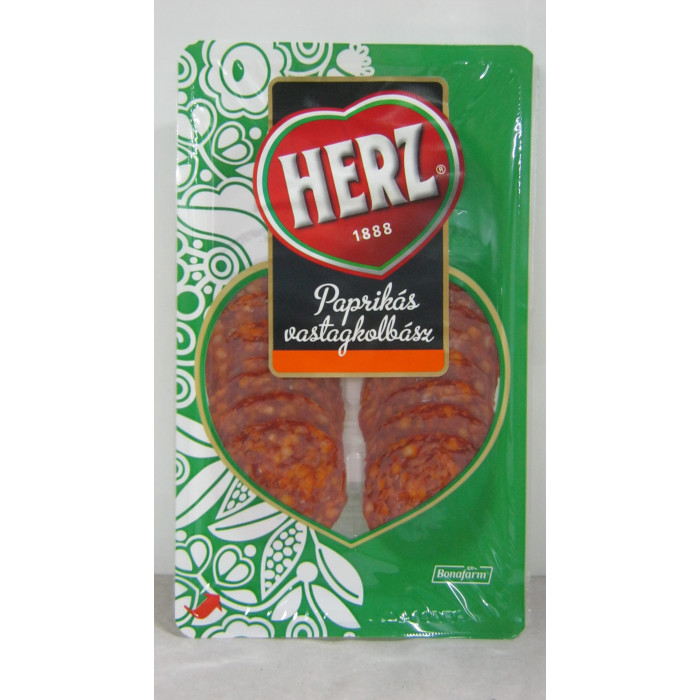 Paprikás Vastagkolbász 70G Herz