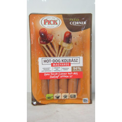 Hot Dog Kolbász 300G Magyaros Pick