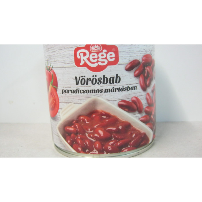 Vörösbab 420G Paradicsomos Mártásban Rege