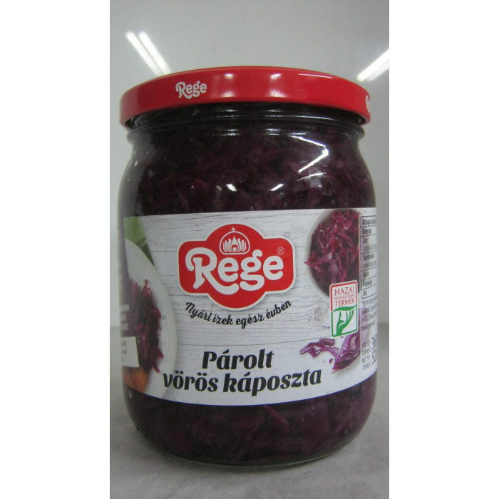 Vöröskáposzta Párolt 520G Rege