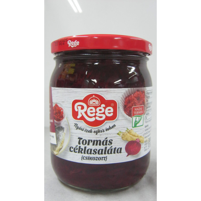 Céklasaláta 510G Tormás Rege