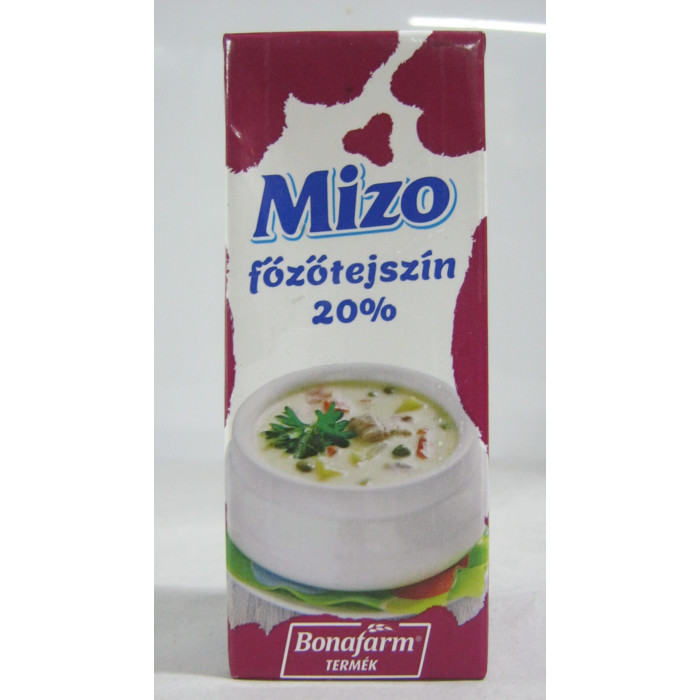 Főzőtejszín 200Ml 20% Mizo