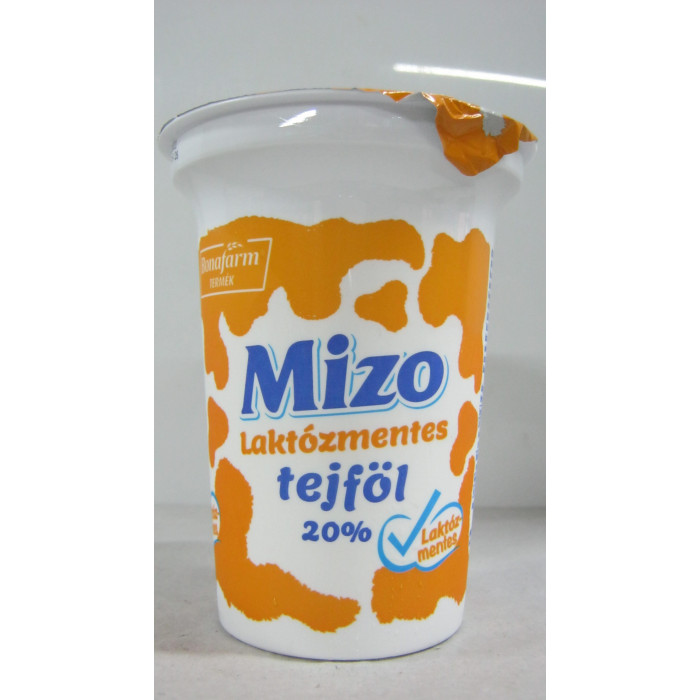Tejföl 20% 330G Mizo Laktózmentes