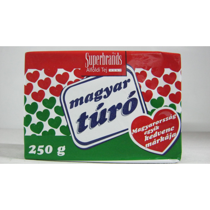 Tehéntúró 250G Alföldi Magyar