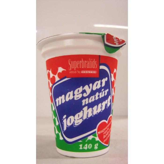 Joghurt 140G Natúr Magyar