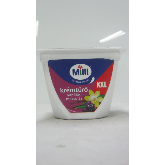 Krémtúró Milli 150G Xxl Vaníliás-Mazsolás