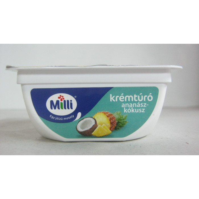 Krémtúró Milli 90G Ananász-Kókusz