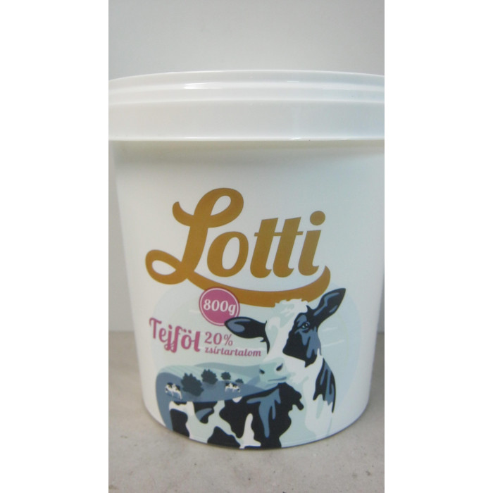 Tejföl 20% 800G Lotti