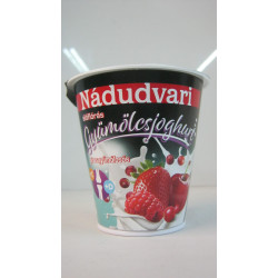 Joghurt 125G Pirosgyümölcs Nádudvari