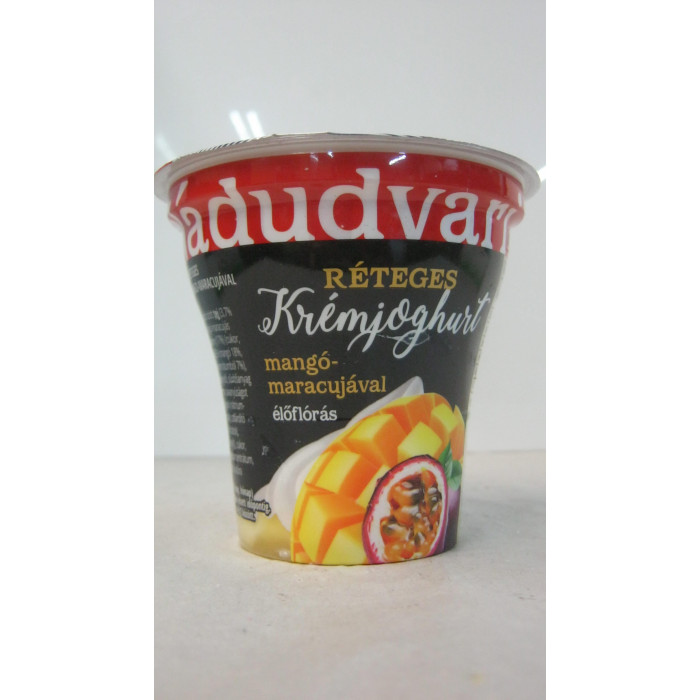 Joghurt 180G Mangó-Maracuja Nádudvari