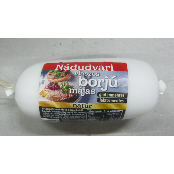 Kenőmájas 250G Borjú Viaszos Nádudvari