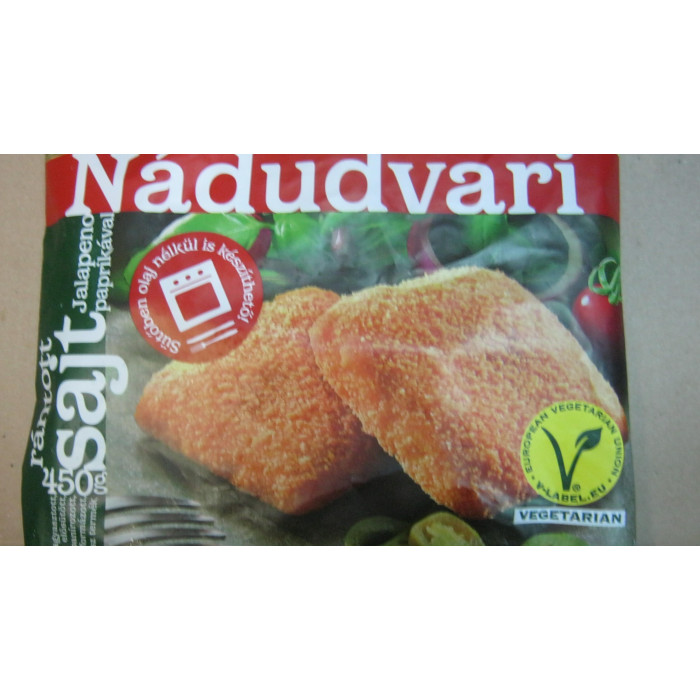 Rántott Sajt Jalapenoval 450G Nádudvari