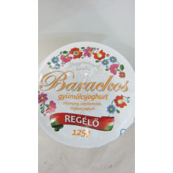 Joghurt 125G Sárgabarack Regélő