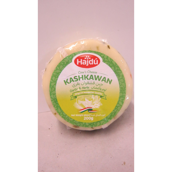 Sajt 200G Kashkawan Zöldfűszeres Hajdú