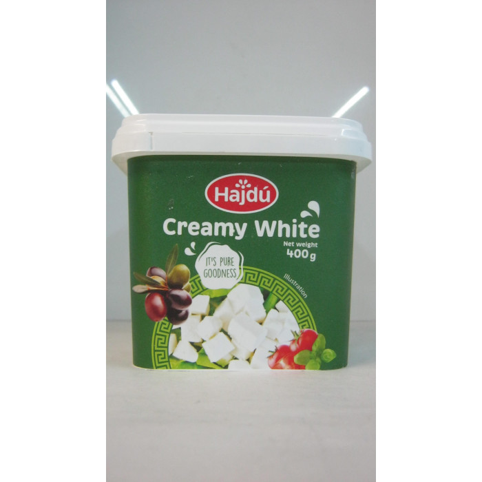 Krémfehér Sajt 400G Hajdú Creamy