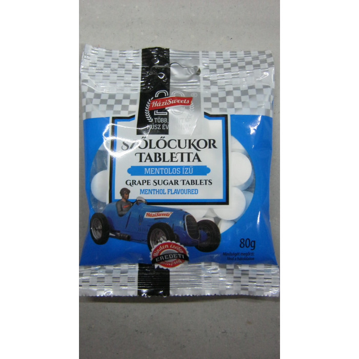 Szőlőcukor 80G Mentol Házisweet