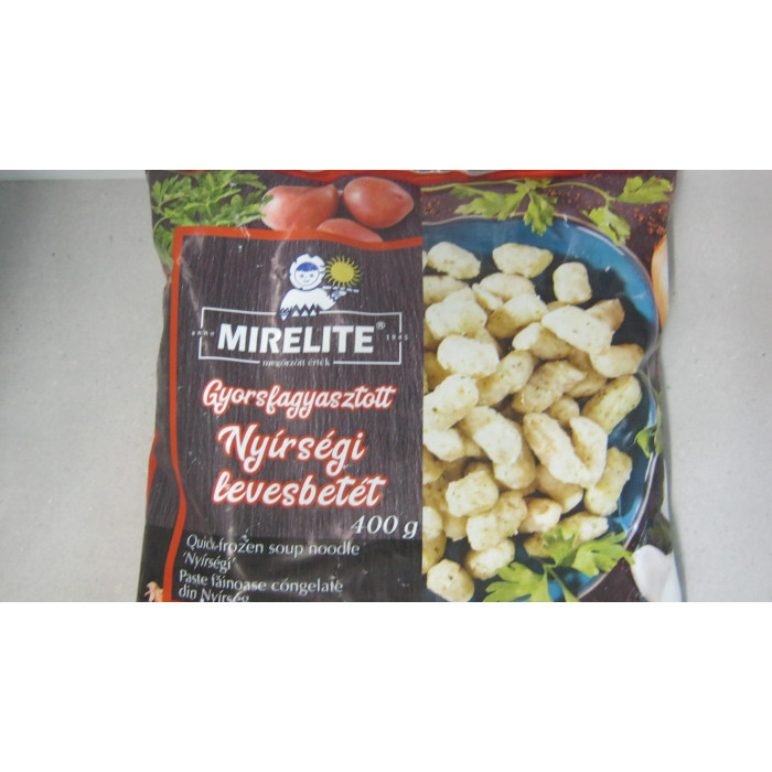 Nyírségi Levesbetét 400G Mirelite