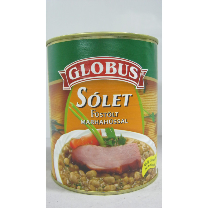 Sólet Füstölt Marhahússal 860G Globus