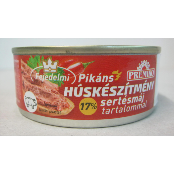 Sertésmájkrém 100G Pikáns Premiko