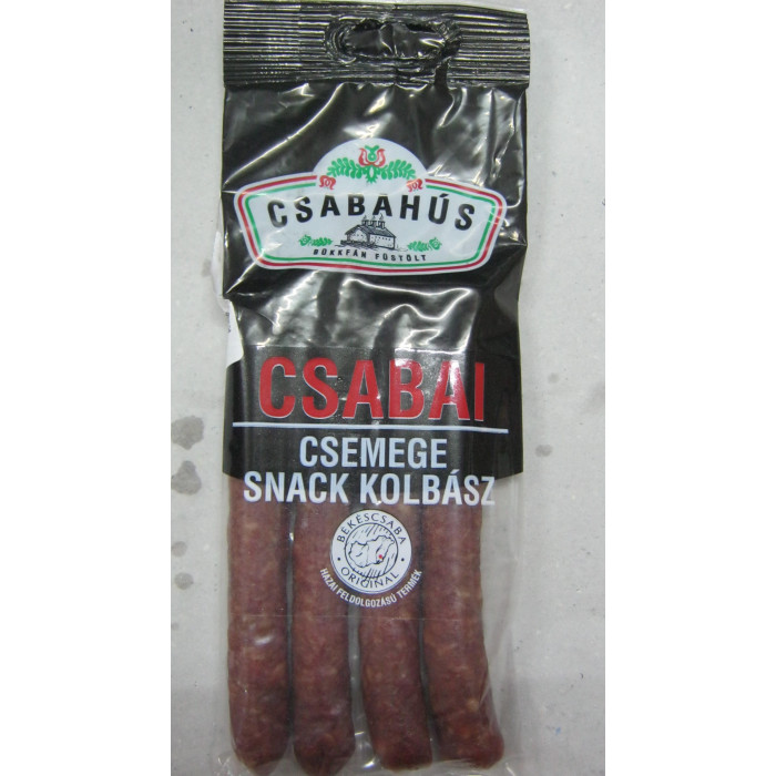 Kolbász Snack Csemege 100G Csabahús