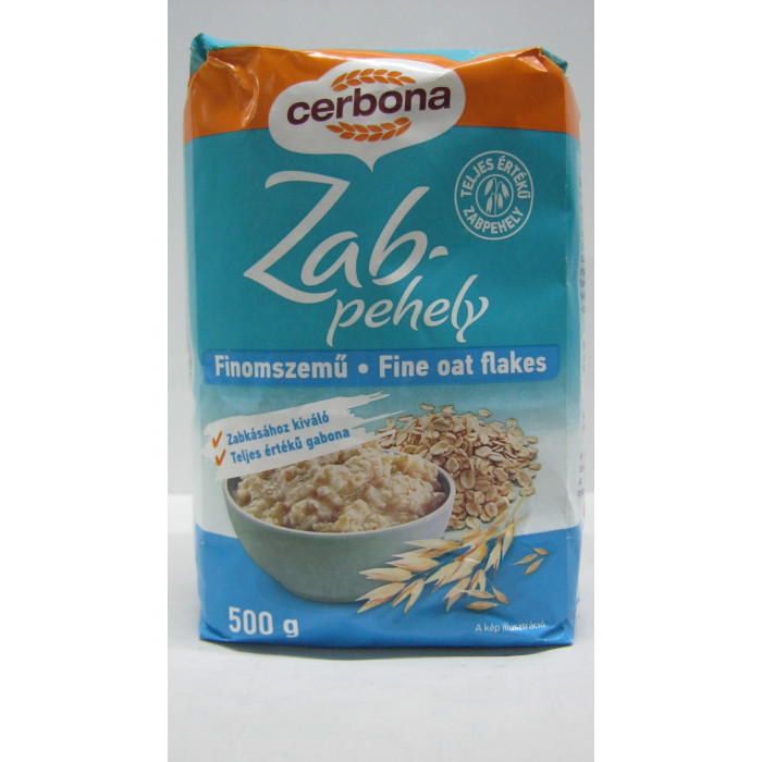 Zabpehely 500G Finomszemű Cerbona