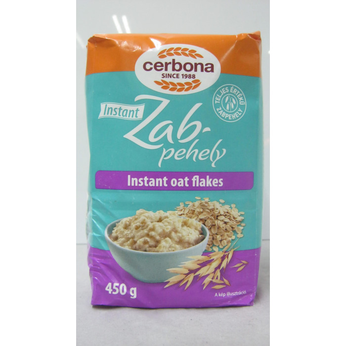 Zabpehely 450G Instant Cerbona