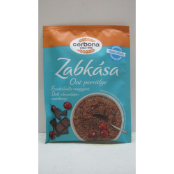 Zabkása 50G Étcsokoládés-Meggyes Cerbona