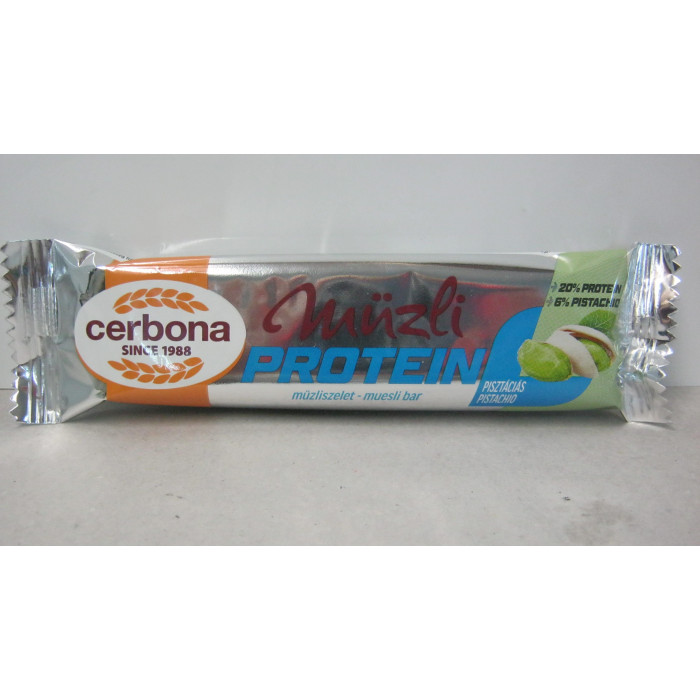 Cerbona 35G Pisztácia Protein Müzli