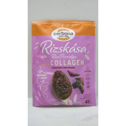 Rizskása 45G Étcsoki Collagen Cerbona