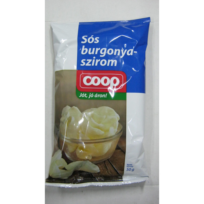 Burgonyaszirom Sós 50G Coop