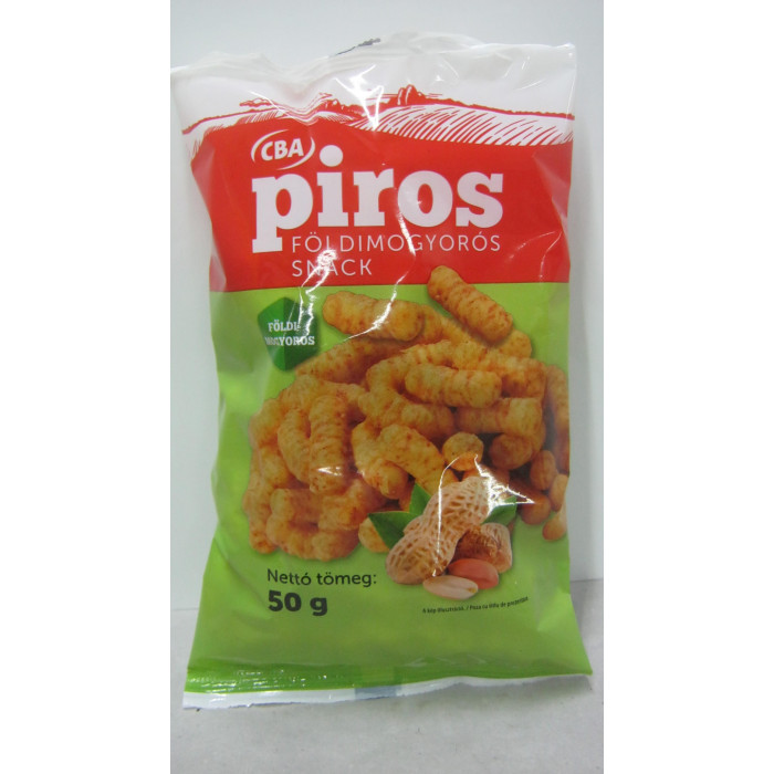 Földimogyorós Snack 50G Piros