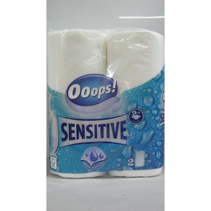 Kéztörlő 2T.2R 50L.sensitive Ooops