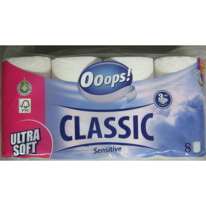 Eü.papír 8Tek.3R.classic Sensitive Ooops!
