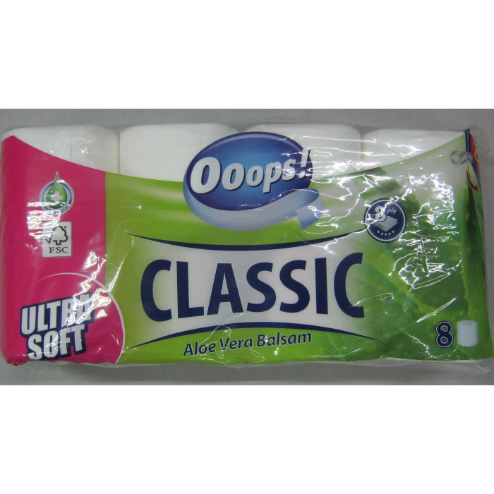 Eü.papír 8Tek.3R.classic Aloe Vera Ooops!