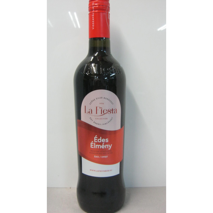 Édes Élmény Vörös 0.75L É.la Fiesta Új