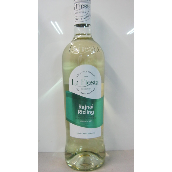 Rajnai Rizling Sz.0.75L La Fiesta Új